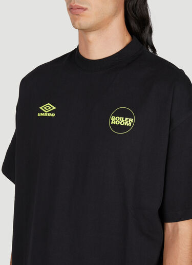 Boiler Room x Umbro Short Sleeve Training T-Shirt Black bou0153006
