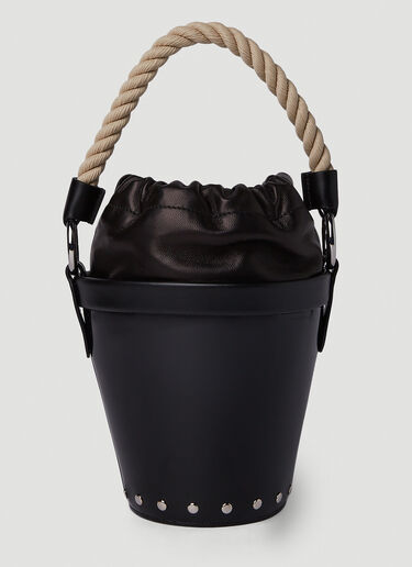 Maison Margiela Bucket Small Handbag Black mla0250035