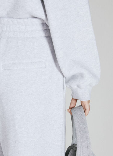 Alexander Wang Puff Logo Track Pants Grey awg0253009