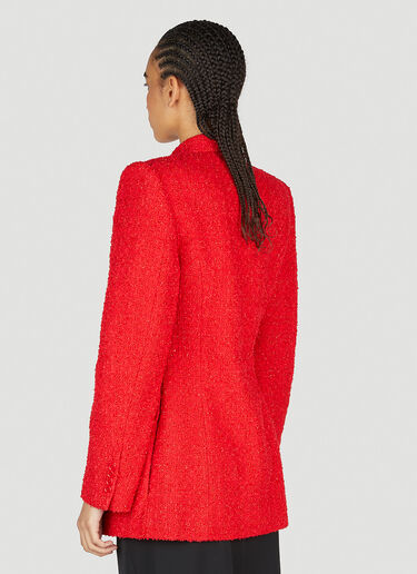 Balenciaga DB Hourglass Tailored Blazer Red bal0253014