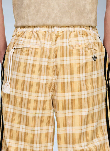 Check Logo Motif Track Pants adidas x Song For The Mute Check Logo Motif Track Pants Beige asf0362061
