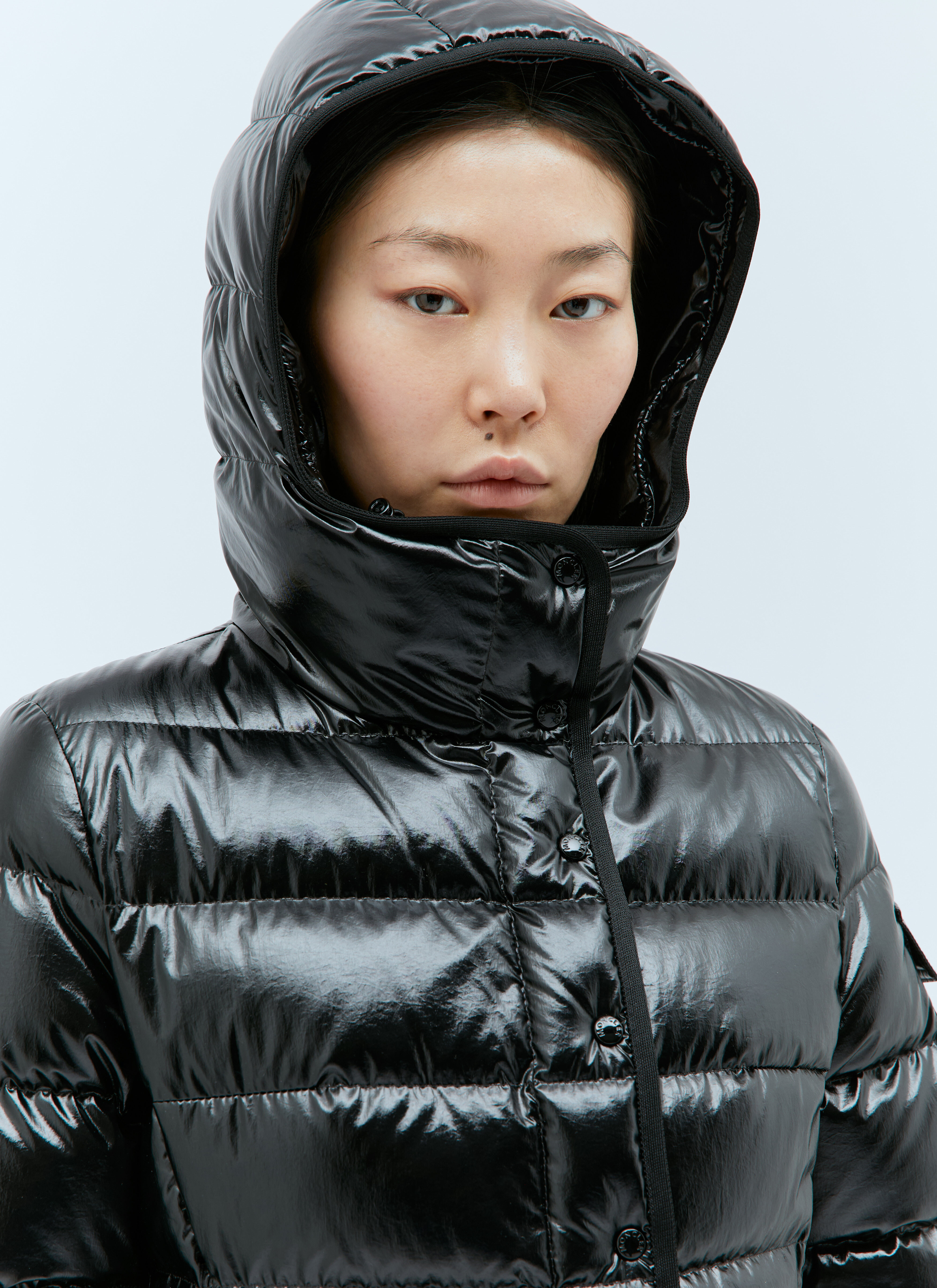 ジャケット・アウター MONCLER MONCLER Maya Regular Fit Nylon Laqué Down Jacket | 6