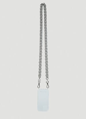 1017 ALYX 9SM Chunky Chain Strap iPhone 12 Case Grey aly0245031