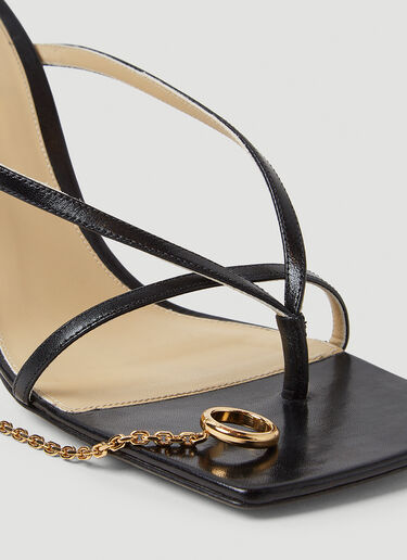Stretch Ankle-Strap High Heels Bottega Veneta Stretch Ankle-Strap High Heels Black bov0249080