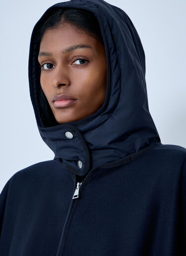 Hooded Cape Moncler Hooded Cape Black mon0263036