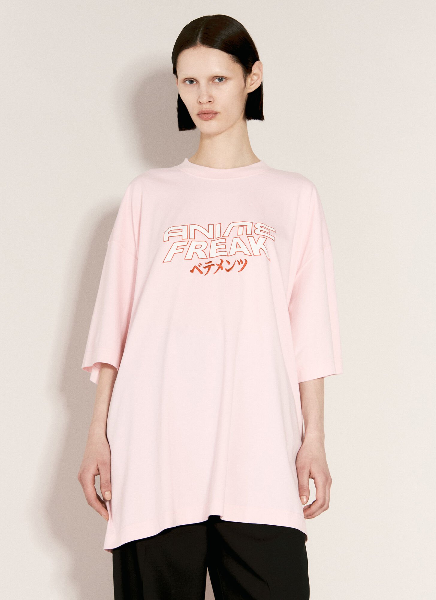 Shop Vetements Anime Freak T-shirt In Pink