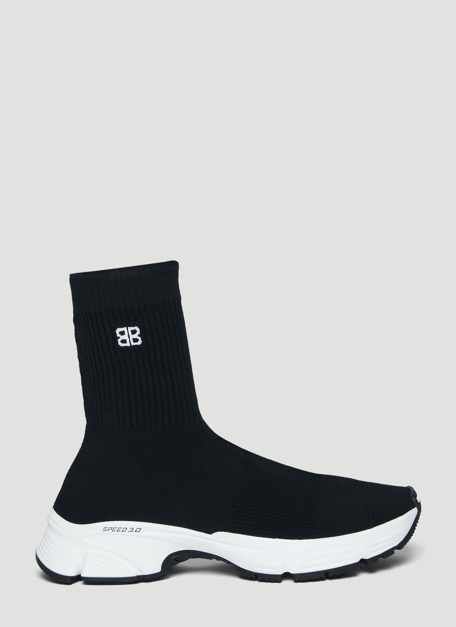 Balenciaga triple hotsell black speed trainers