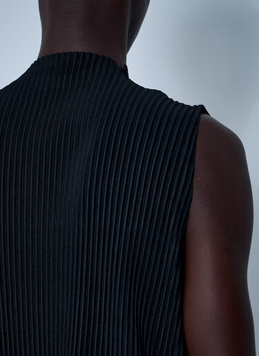 Homme Plissé Issey Miyake Pleated Top Black hmp0161002