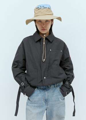Acne Studios Wide Brim Venture Hat Blue acn0257025