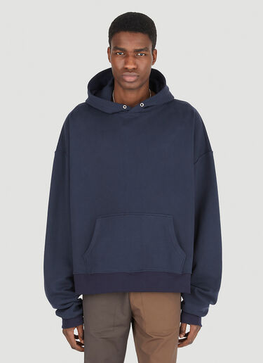 (Di)vision Oversized Hooded Sweatshirt Blue div0146002