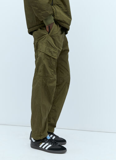 Stone Island Regenerated Nylon Cargo Pants Green sto0154071