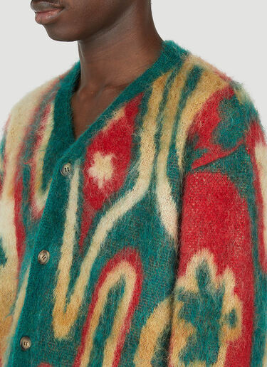 Ahluwalia Ongoye Cardigan Green ahl0152003