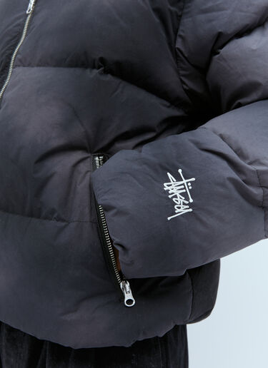 Stüssy Recycled Nylon Down Puffer Jacket Black sts0151002