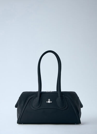 LN-CC® - Vivienne Westwood: Shirley Small Holdall Shoulder Bag - Black Vivienne Westwood Shirley Small Holdall Shoulder Bag Black vvw0265057