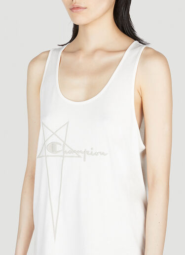 Rick Owens x Champion Basketball Dress White roc0253005