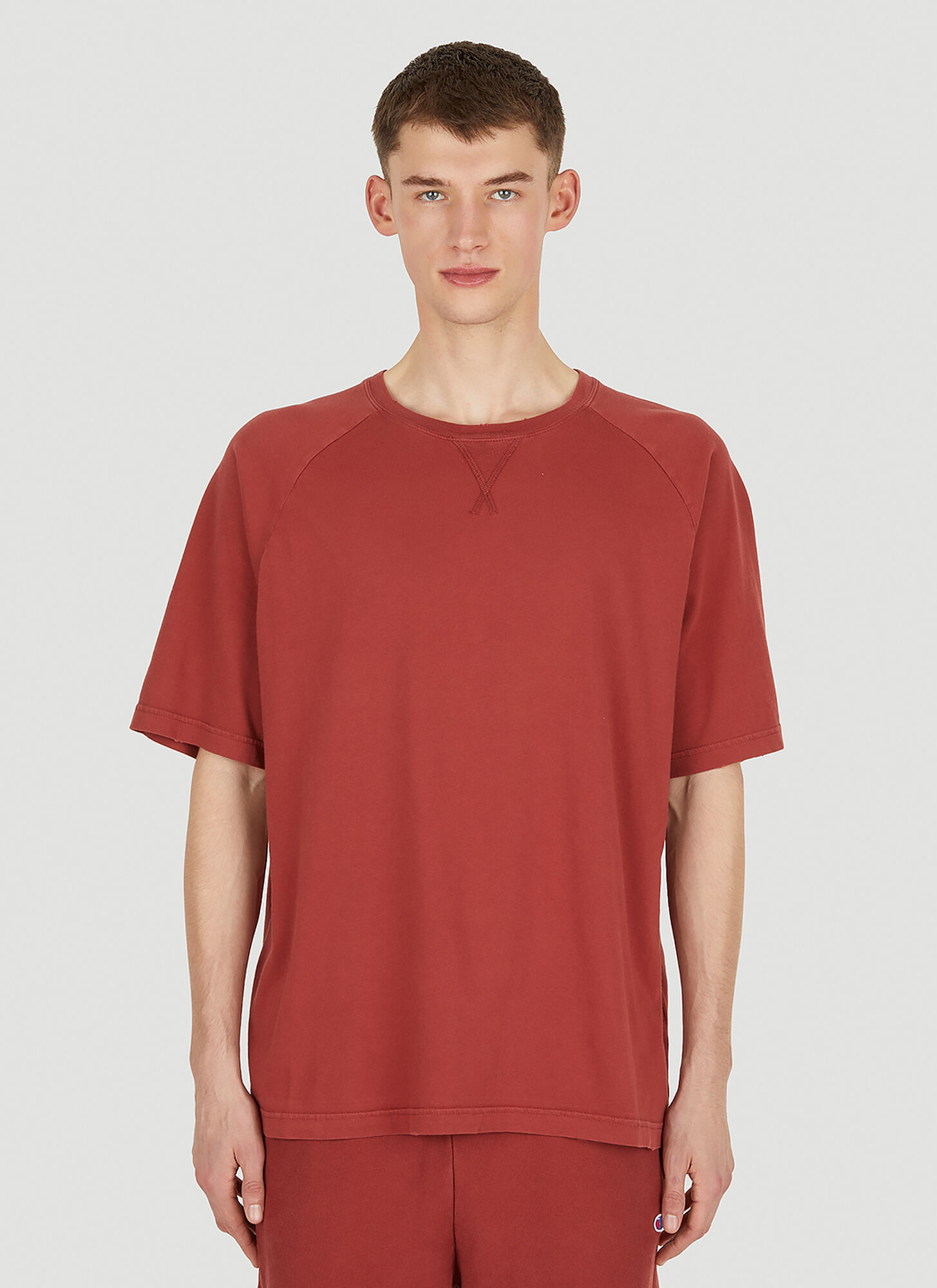 Champion Reverse Weave 1952 T-shirt Male Red