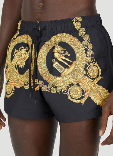 Versace Baroque Swim Shorts Black ver0152002