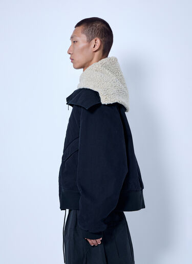 LN-CC® - Entire Studios: Portal Bomber Jacket - Black Entire Studios Portal Bomber Jacket Black ent0166028
