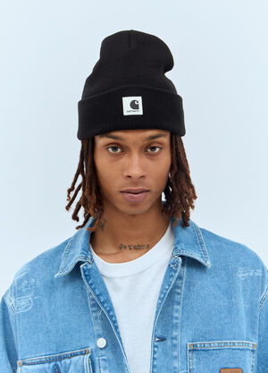 Moncler x Roc Nation designed by Jay-Z Ashley Beanie Hat Black mrn0156014