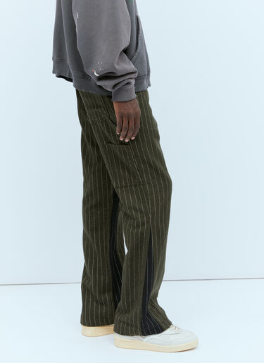 Gallery Dept. Pinstripe Pants Olive gdp0150042