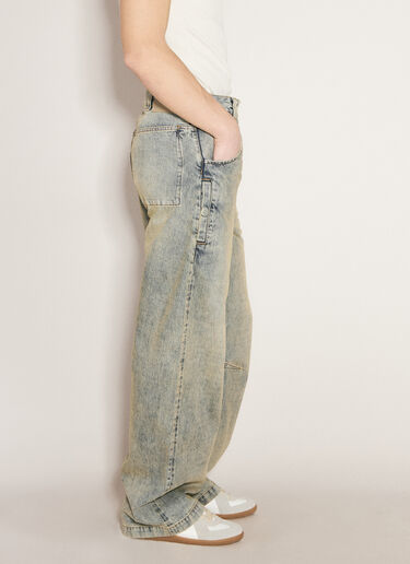 Entire Studios Gem Wide-Leg Jeans Grey ent0156017