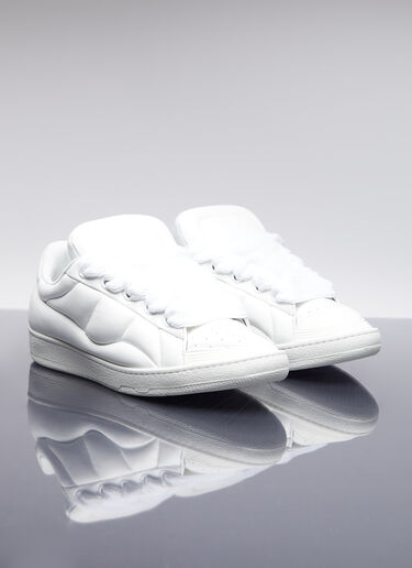 Lanvin Curb XL Low Top Sneakers White lnv0154009