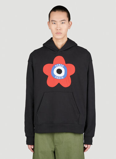 Kenzo Oversized Hooded Sweatshirt Black knz0154008