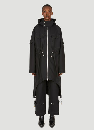 Dion Lee Utility Parka Black dle0349002