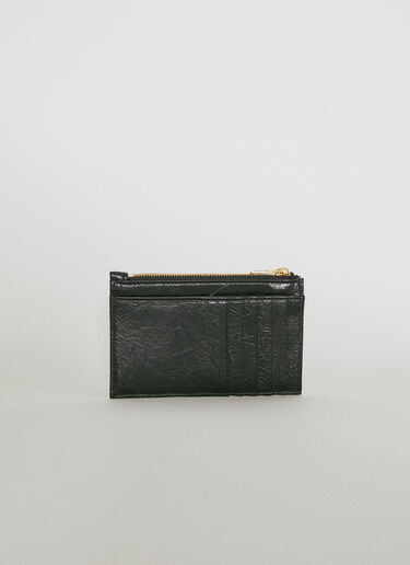 Balenciaga 크러시 롱 카드홀더 블랙 bal0254054