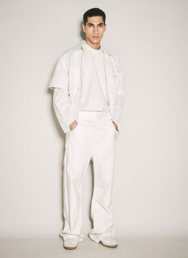 Entire Studios Heavy Long Sleeve T-Shirt Off white ent0358001