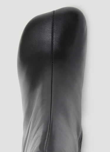 MM6 Maison Margiela 方头及踝靴 黑色 mmm0253026