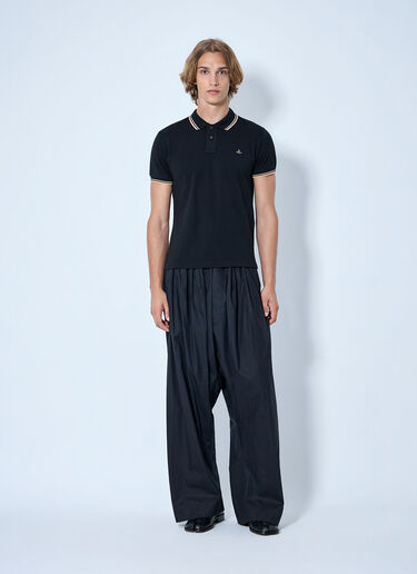 Vivienne Westwood Wide-Leg Drawstring Trousers Black vvw0165003
