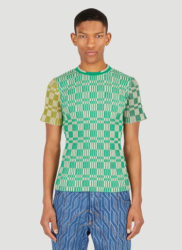 Jacquemus Le Gelati T-Shirt Green jac0148009