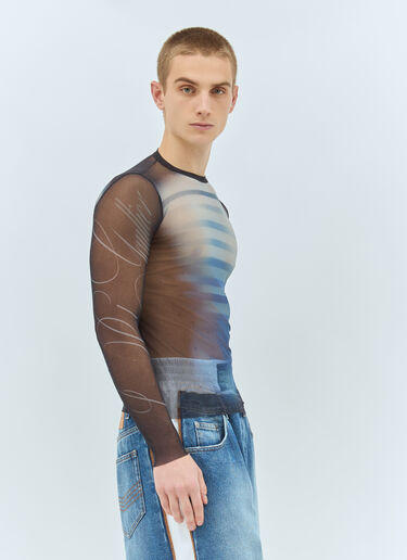 Jean Paul Gaultier Le Mâle Crewneck Top Navy jpg0159001