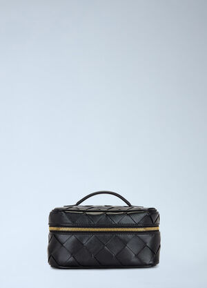 Bottega Veneta Intrecciato Vanity Case Black bov0255092