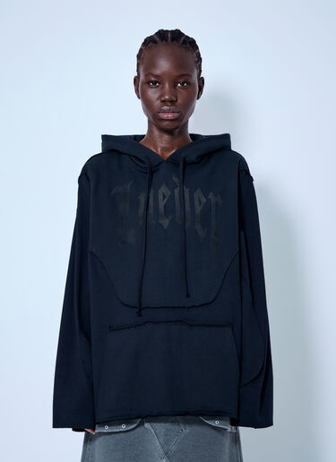 LN-CC® - LUEDER: Armour Hoodie - Black LUEDER Armour Hoodie Black ldr0366003