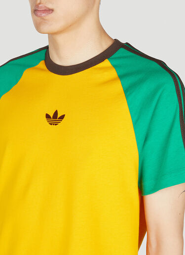 adidas by Wales Bonner Signature Stripe T-Shirt Yellow awb0352009