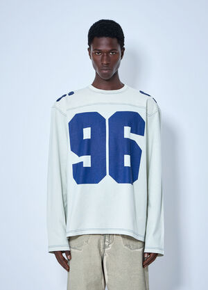 Acne Studios Long-Sleeve Crewneck T-Shirt  Beige acn0165014