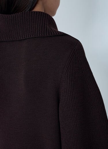 Zip-Up Sweateshirt Lemaire Zip-Up Sweateshirt Purple lem0262013