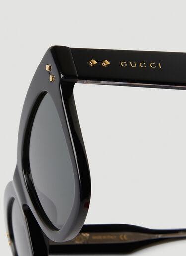 Gucci キャットアイサングラス ブラック guc0247354
