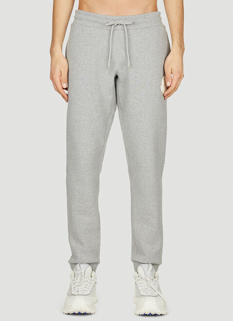 Moncler + Rick Owens ロゴパッチフリーストラックパンツ ベージュ mcs0355013