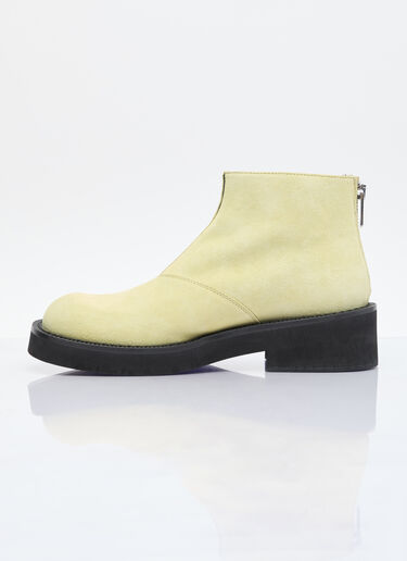 MM6 Maison Margiela Suede Ankle Boots Green mmm0155015
