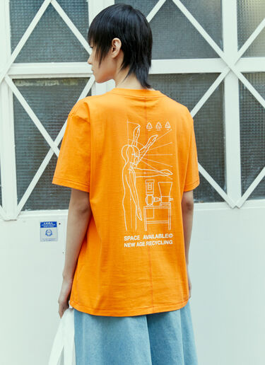 Space Available Circular Industries T-Shirt Orange spa0354014