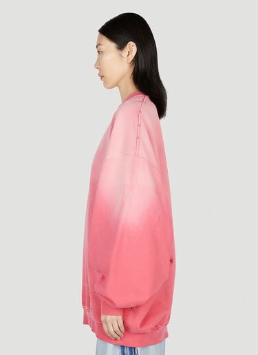 VETEMENTS 슬로건 스웨트셔츠 핑크 vet0251003