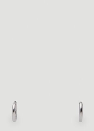 Tom Wood Classic Small Hoop Earrings Silver tmw0366017