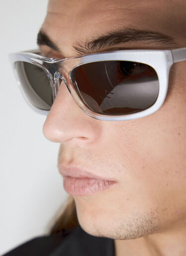 Our Legacy Shelter Sunglasses Silver ous0356021