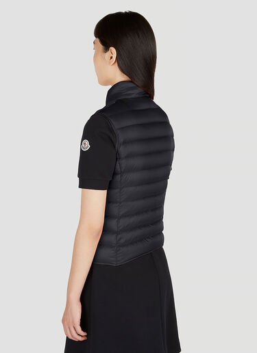 Quilted Sleeveless Jacket Moncler Quilted Sleeveless Jacket Black mon0251008