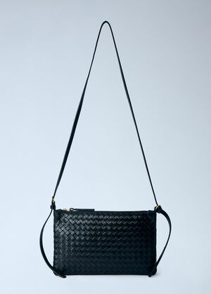 Bottega Veneta Intrecciato Piccolo Medium Pouch Black bov0265049