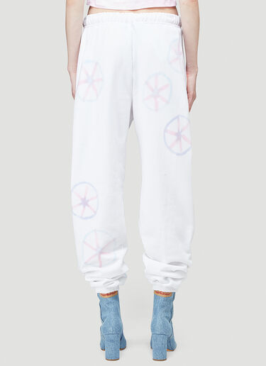 Collina Strada Flower Track Pants White cst0244007