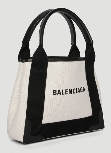 Balenciaga 네이비 XS 카바스 토트백 블랙 bal0246044